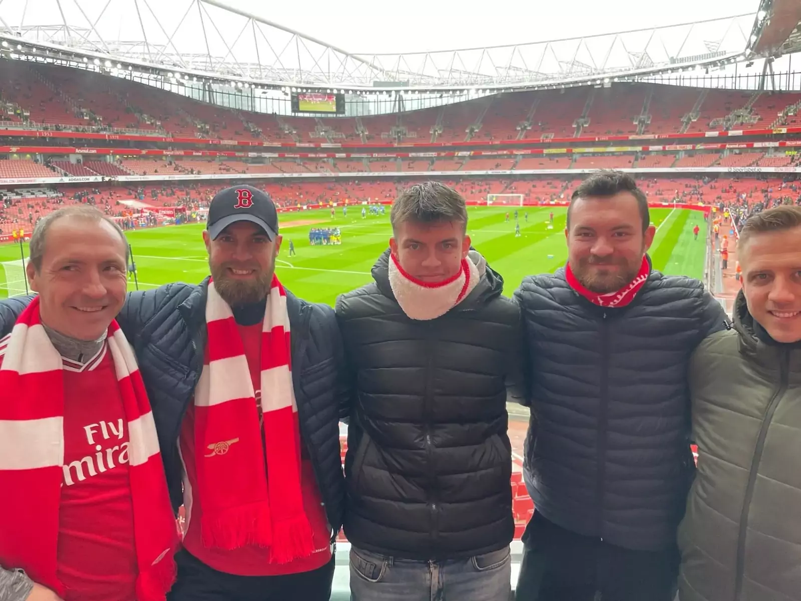 Fans på Emirates Stadium